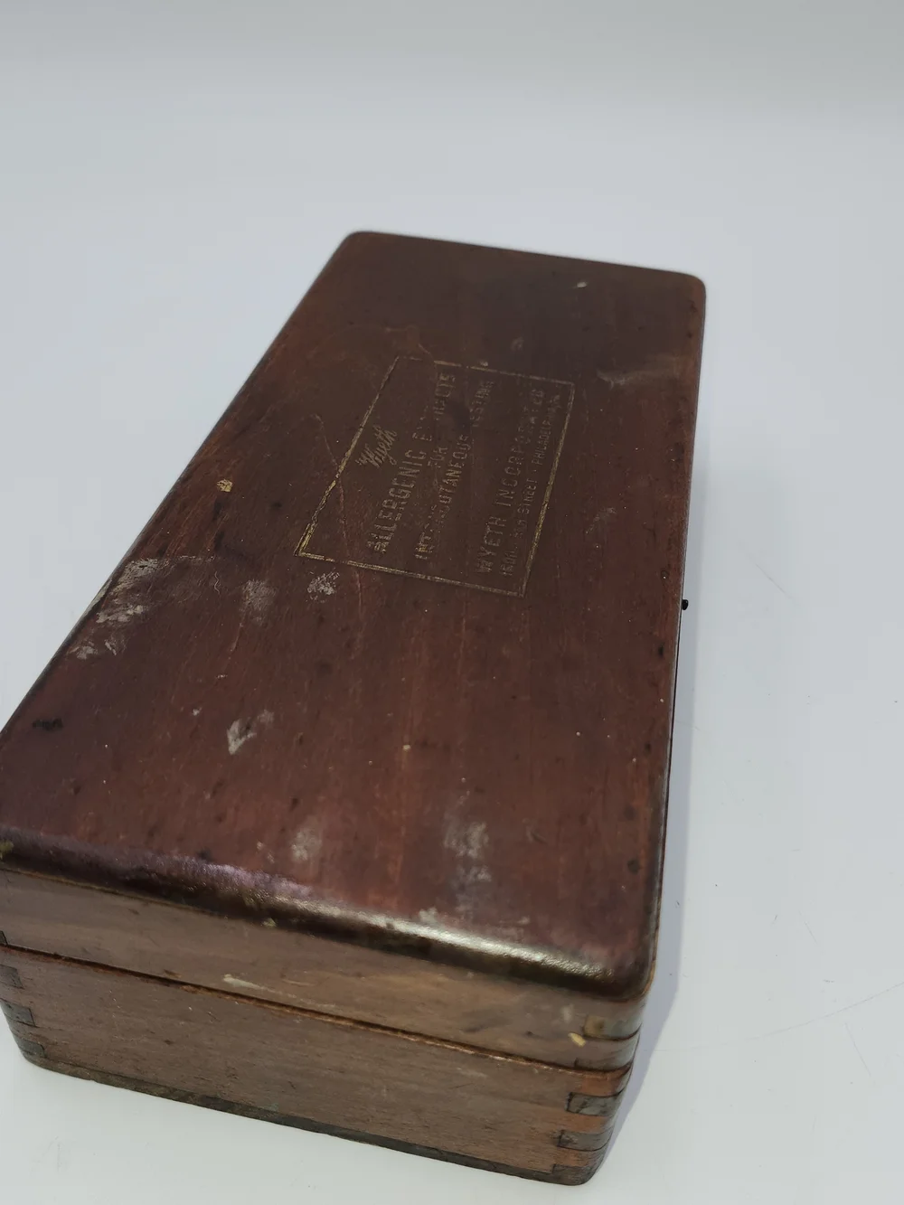 Brown Wood Accessory Box - Unbranded